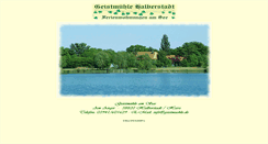 Desktop Screenshot of geistmuehle.de